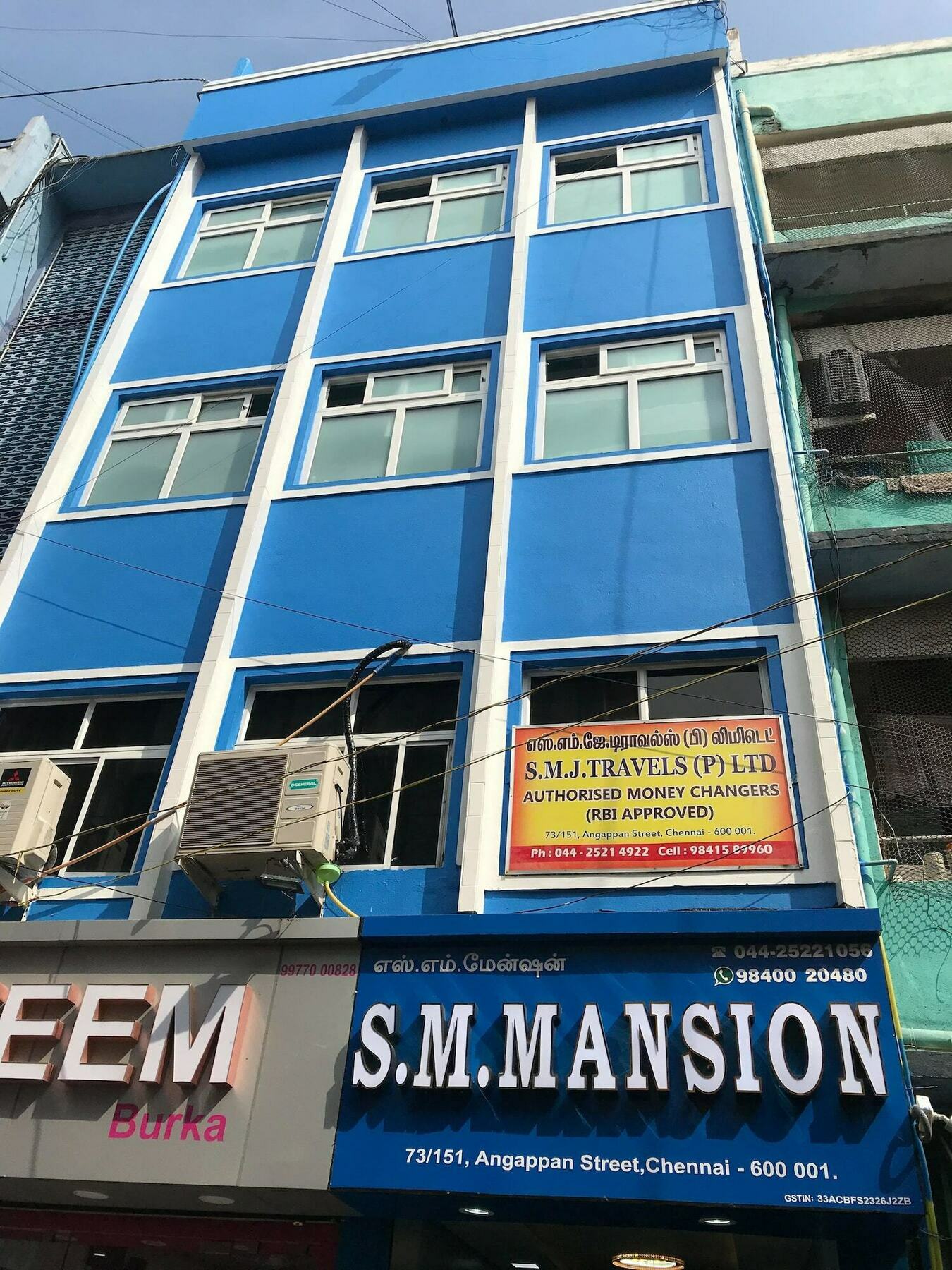 Sm Mansion Near Harbour & High Court Hotel Chennai Bagian luar foto